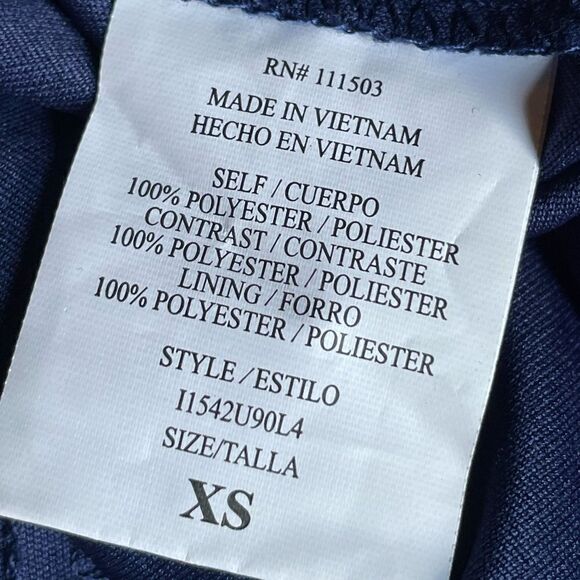 Lily Rose Maxi Dress w/Knit Top & Lined Floral Chiffon Skirt (Size: XS) - Picture 9 of 11